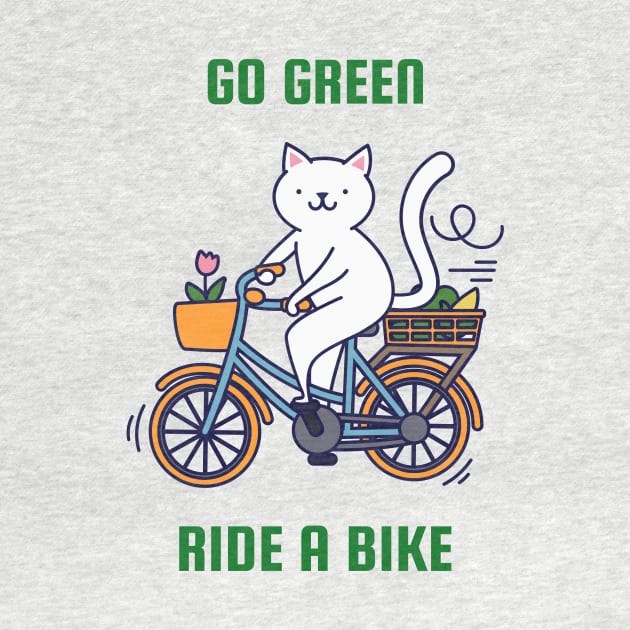 Go Green - Ride a Bike by ForEngineer